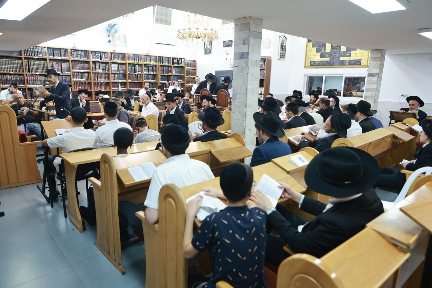הרב ברוך רוזנבלום בסליחות בחיפה