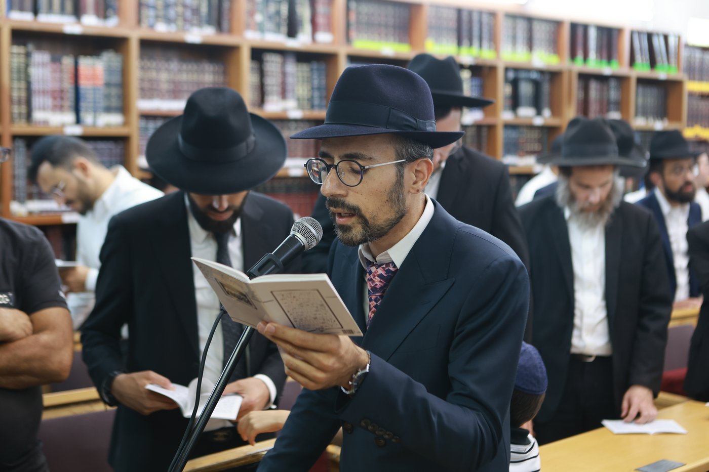 הרב ברוך רוזנבלום בסליחות בחיפה