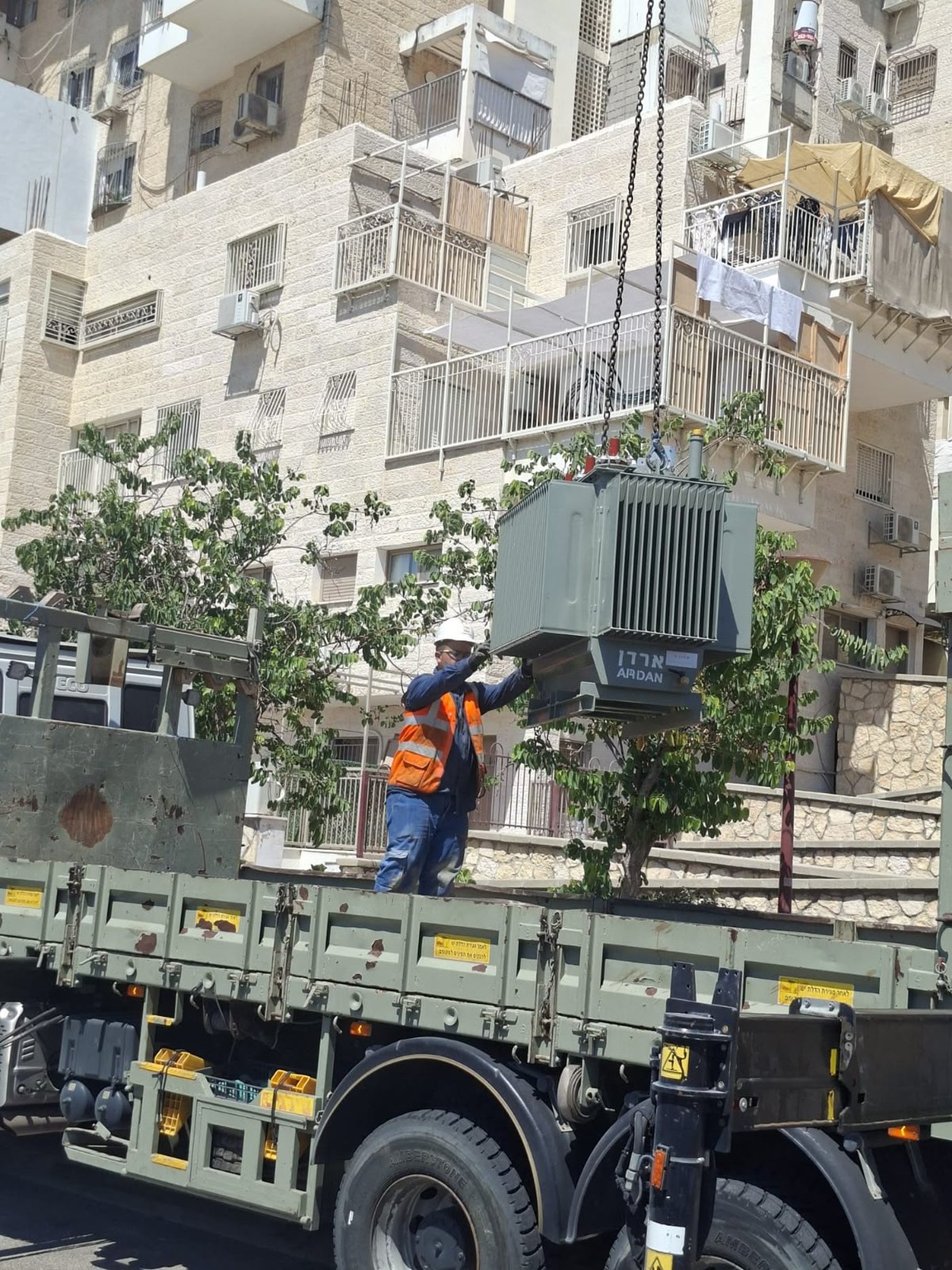 שנאי חדש במודיעין עילית