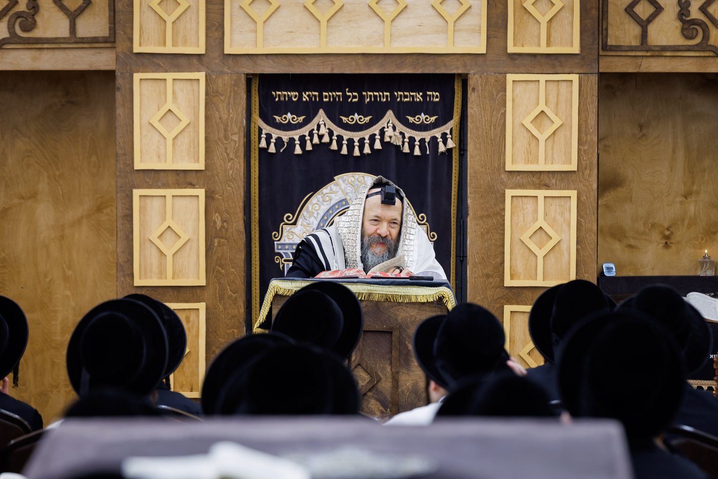 האדמו"ר מבאבוב 45 בביקורים במחנות הקיץ