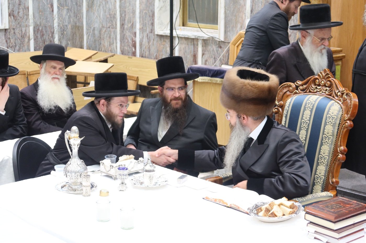 טיש הילולה של הרבי מסאדיגורה