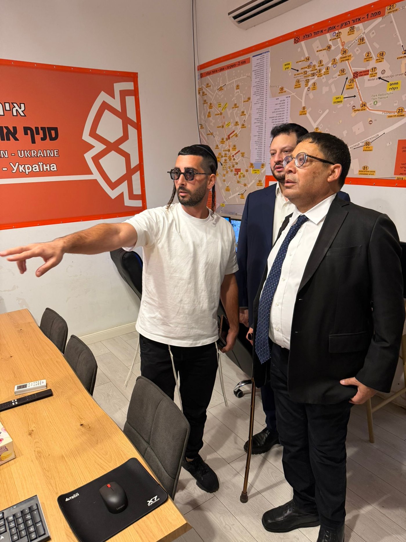 שגריר ישראל באוקראינה ביקר באומן לקראת ראש השנה
