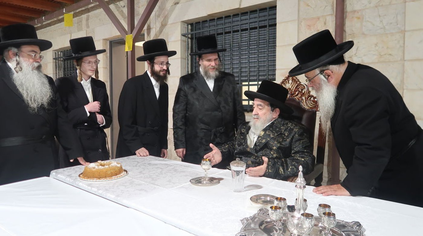 שמחת הווארט לנכדת האדמו"ר מויז'ניץ