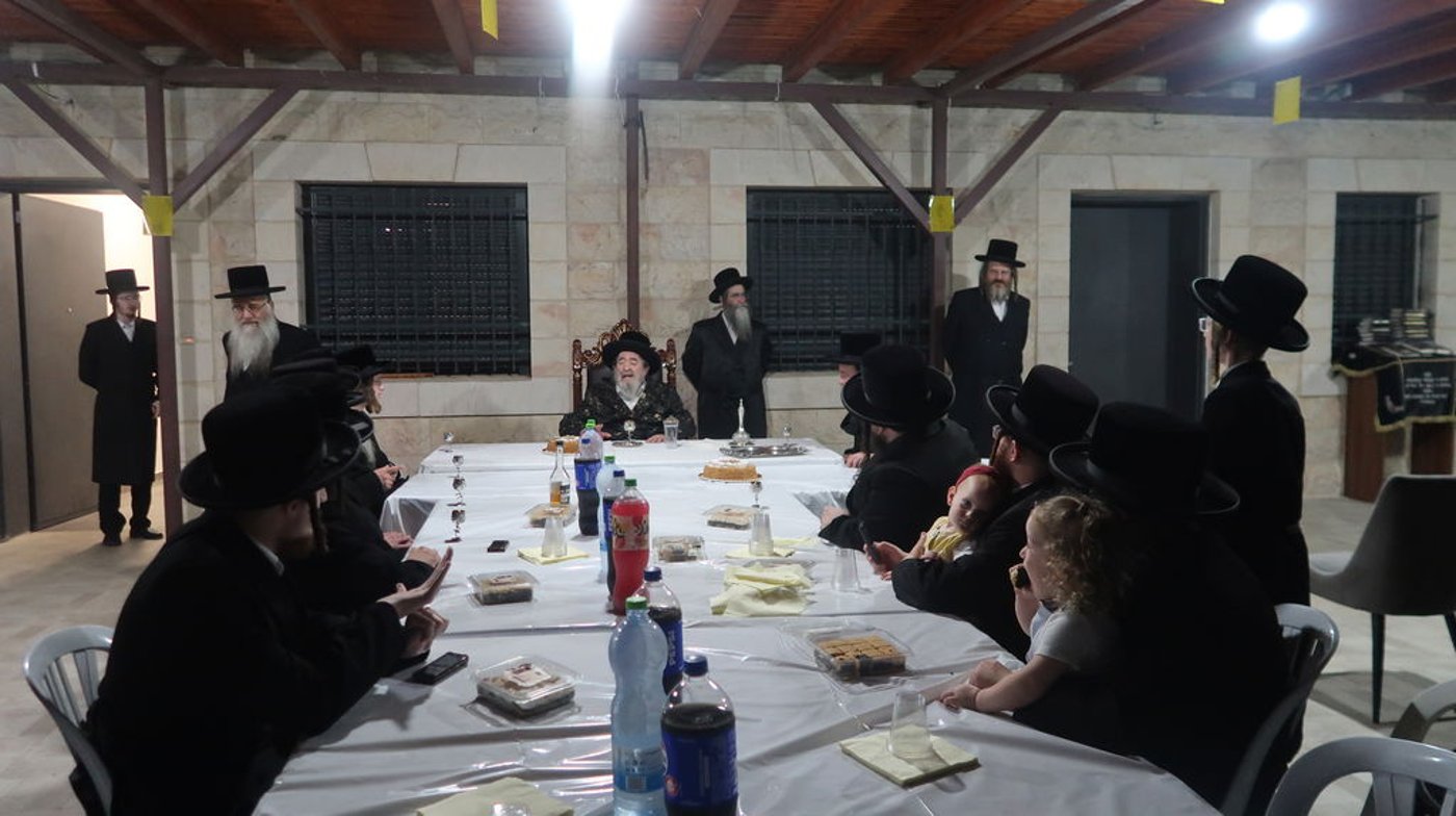 שמחת הווארט לנכדת האדמו"ר מויז'ניץ