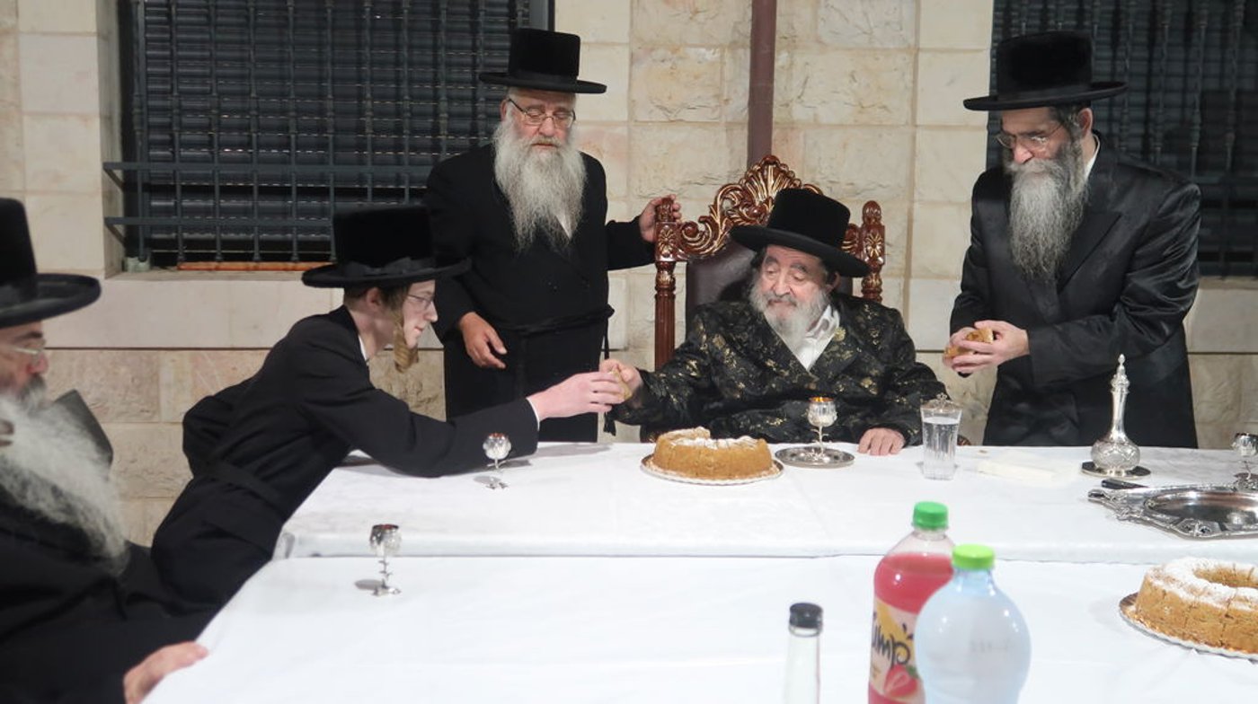 שמחת הווארט לנכדת האדמו"ר מויז'ניץ