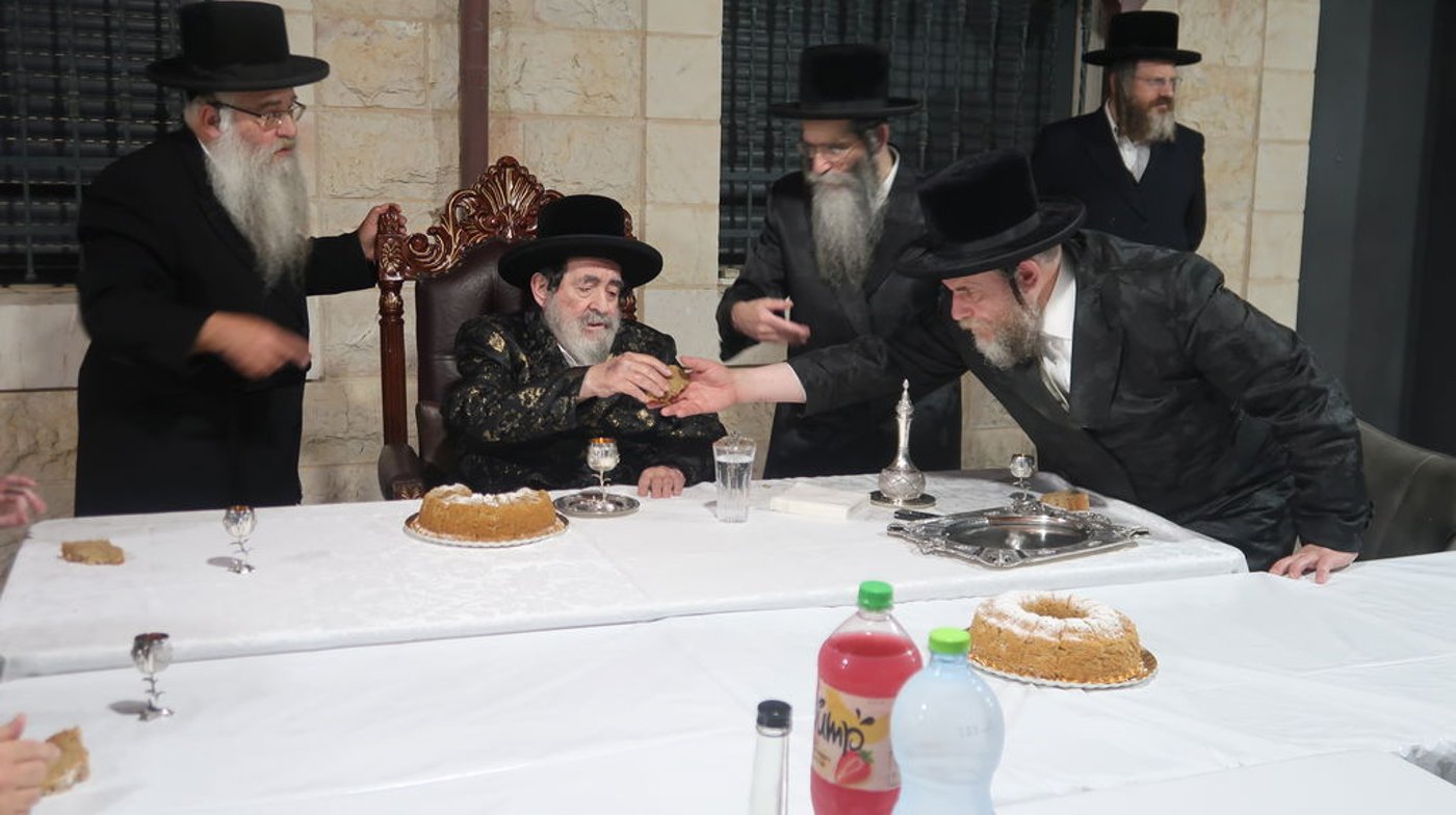 שמחת הווארט לנכדת האדמו"ר מויז'ניץ