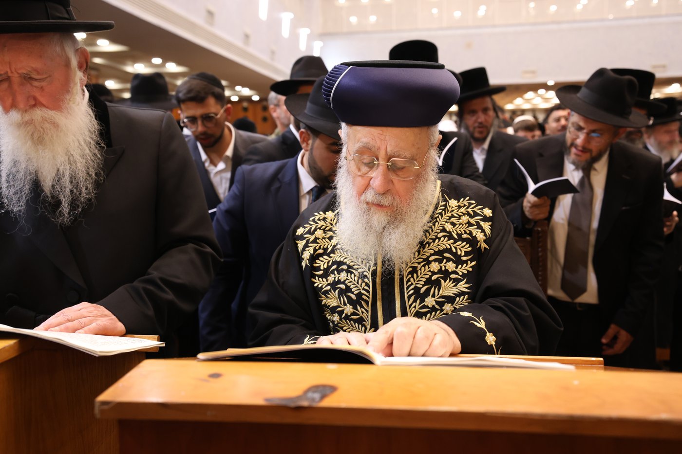 הגר"י יוסף והגרי"ד גרוסמן בבעלזא