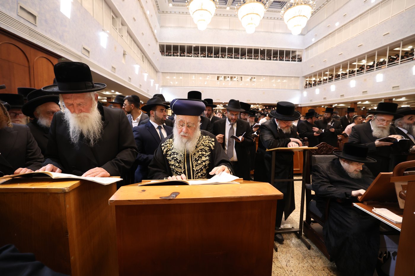 הגר"י יוסף והגרי"ד גרוסמן בבעלזא