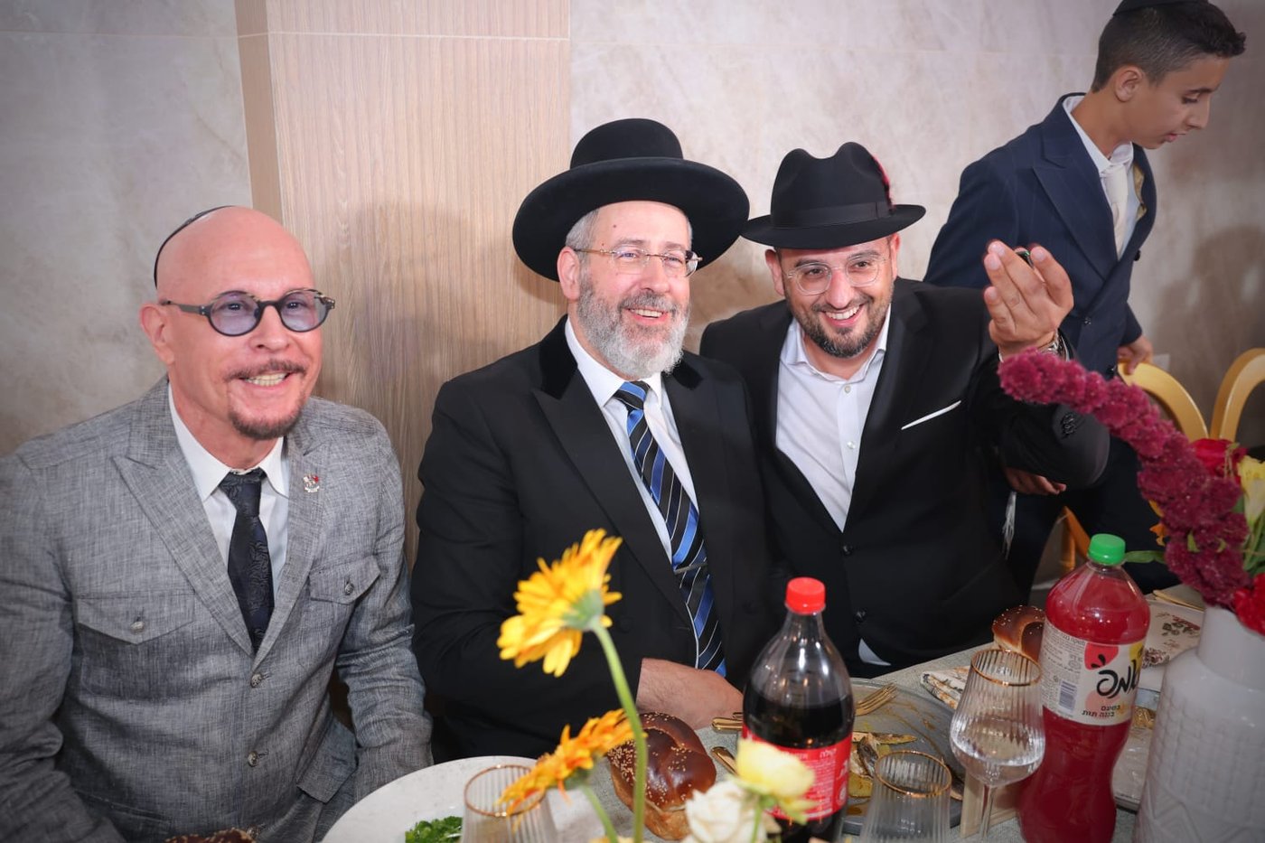 בר מצווה לבנו של דודי קפלר