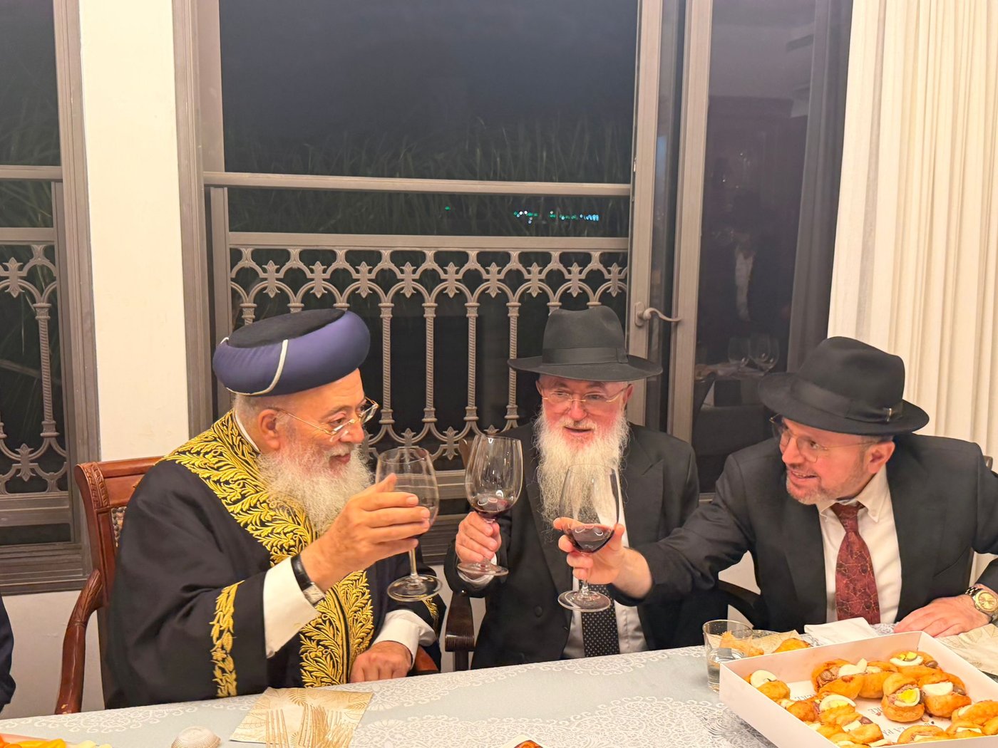 השמחה בבית הגרש"מ עמאר