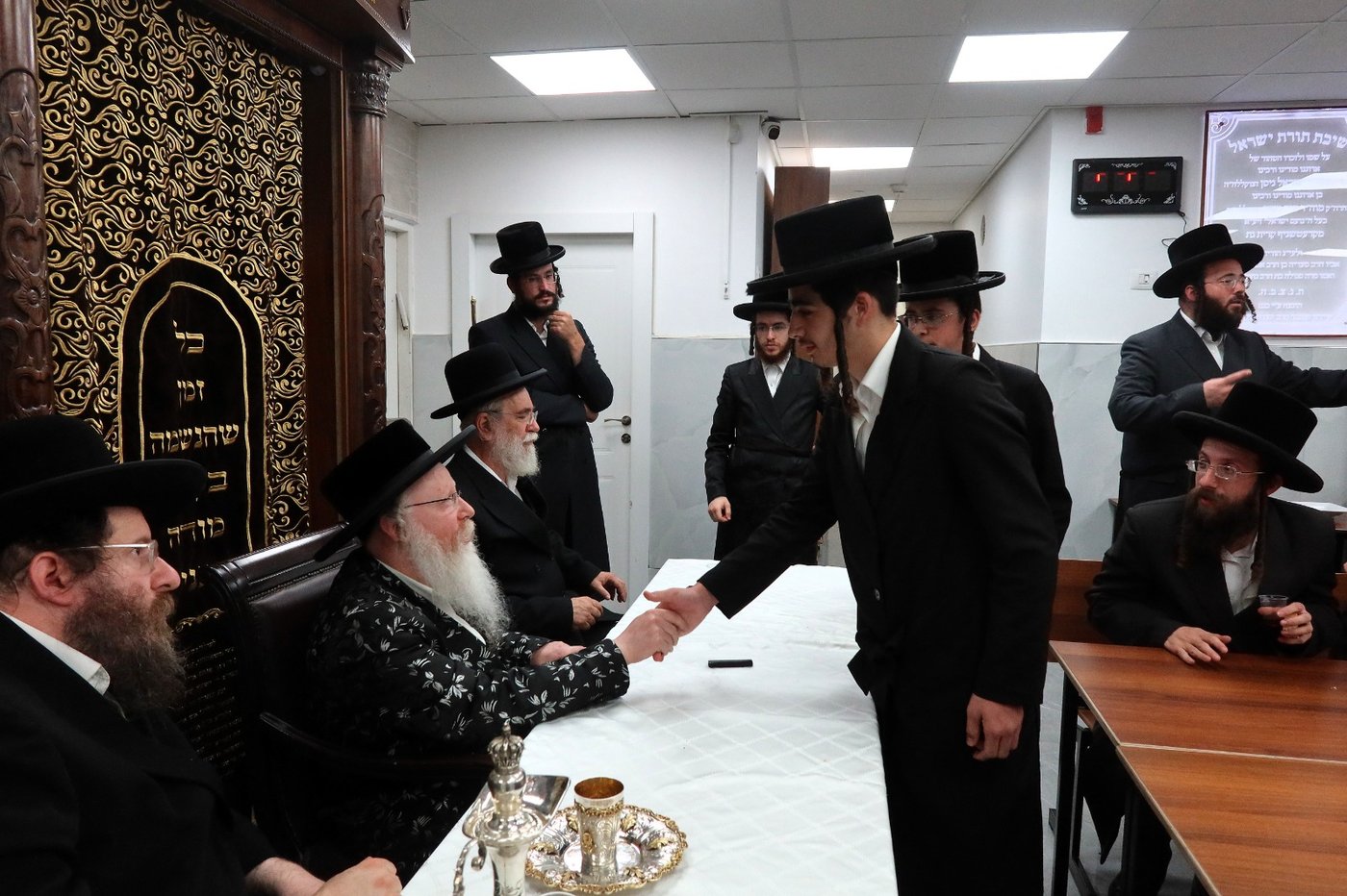 המעמד בישיבת קרעטשניף קריית גת