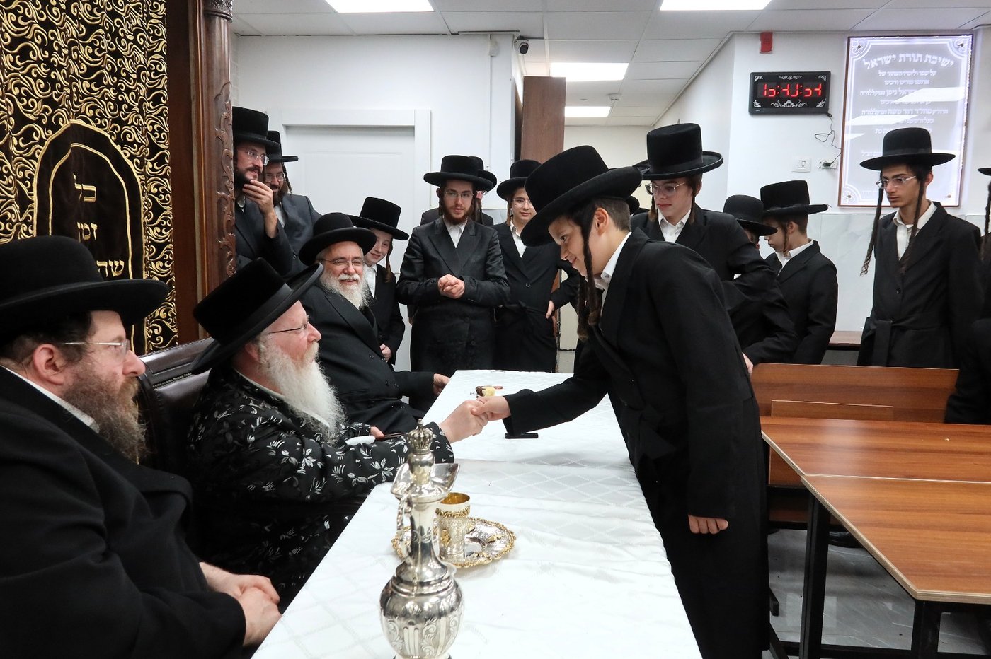 המעמד בישיבת קרעטשניף קריית גת