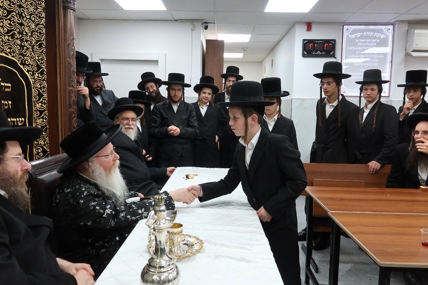 המעמד בישיבת קרעטשניף קריית גת