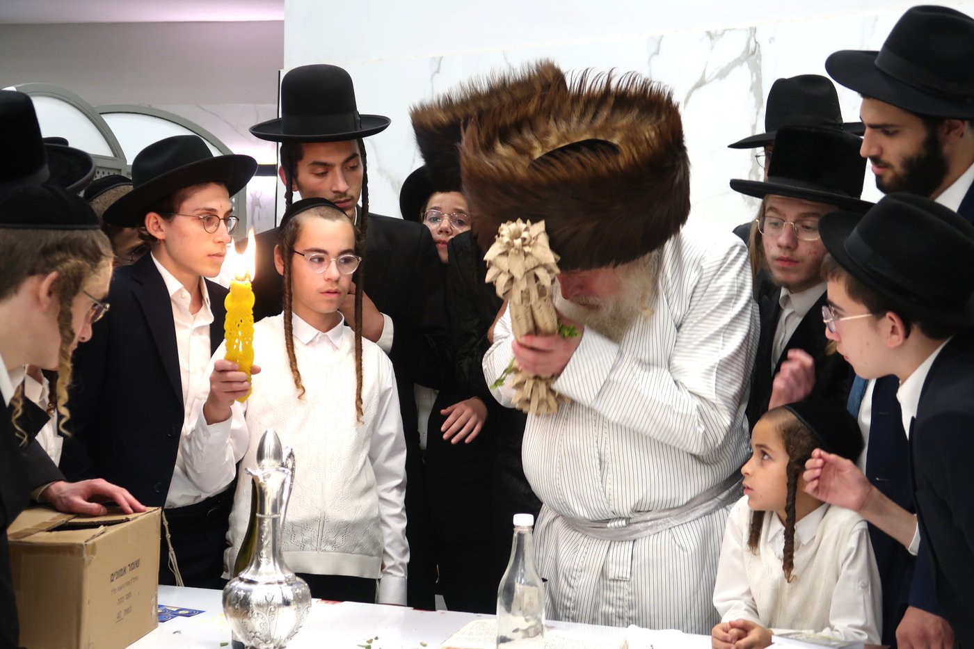 האדמו"ר ממבקשי אמונה בברכפלד