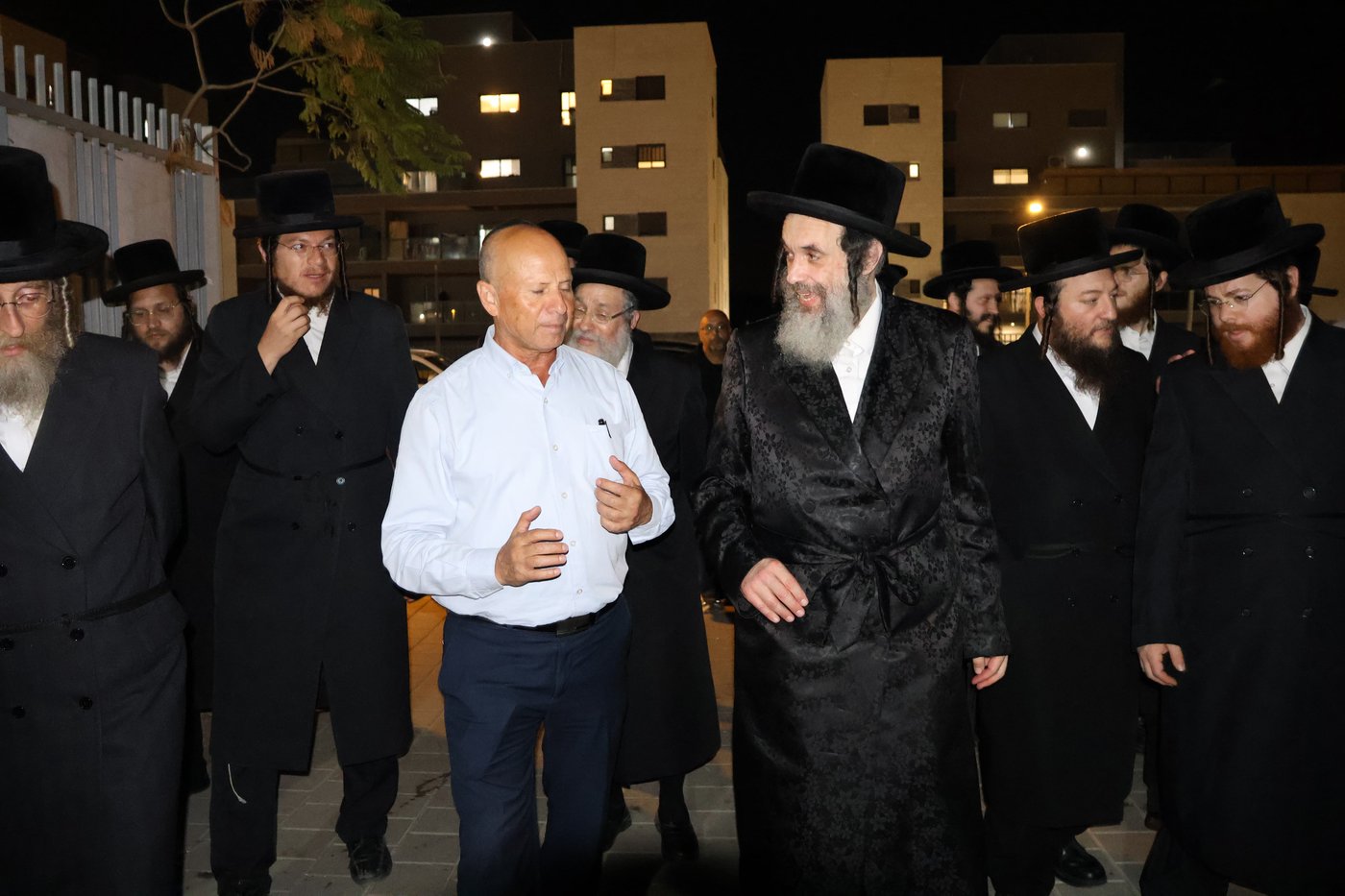 הרה"צ רבי חיים מאיר הגר בביקור בעפולה