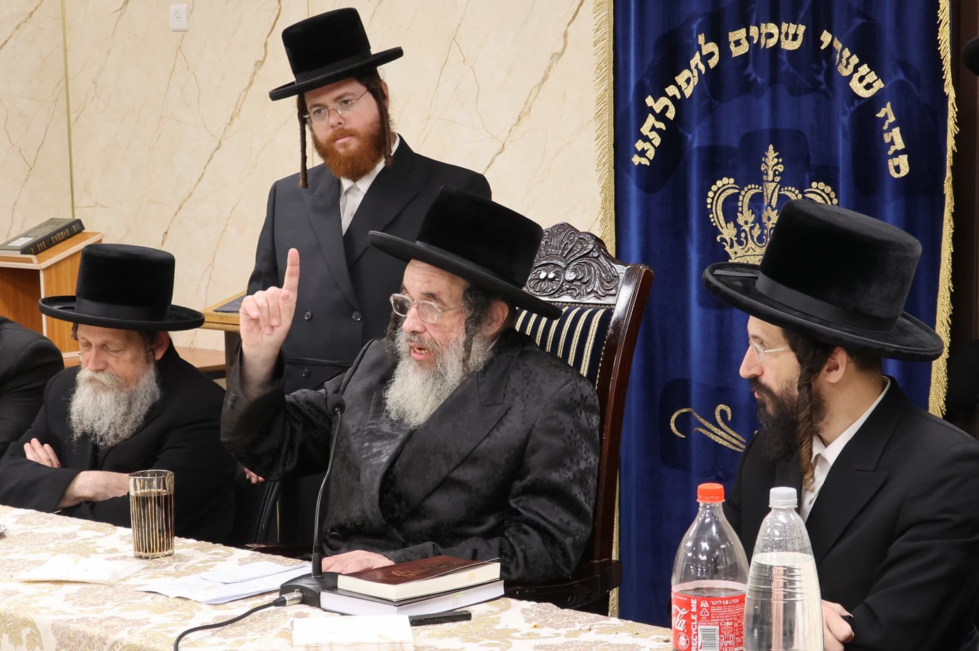 הרה"צ רבי חיים מאיר הגר בביקור בעפולה