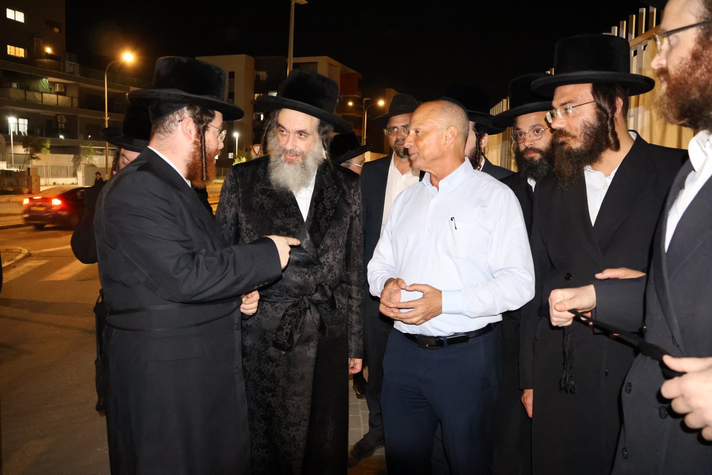 הרה"צ רבי חיים מאיר הגר בביקור בעפולה