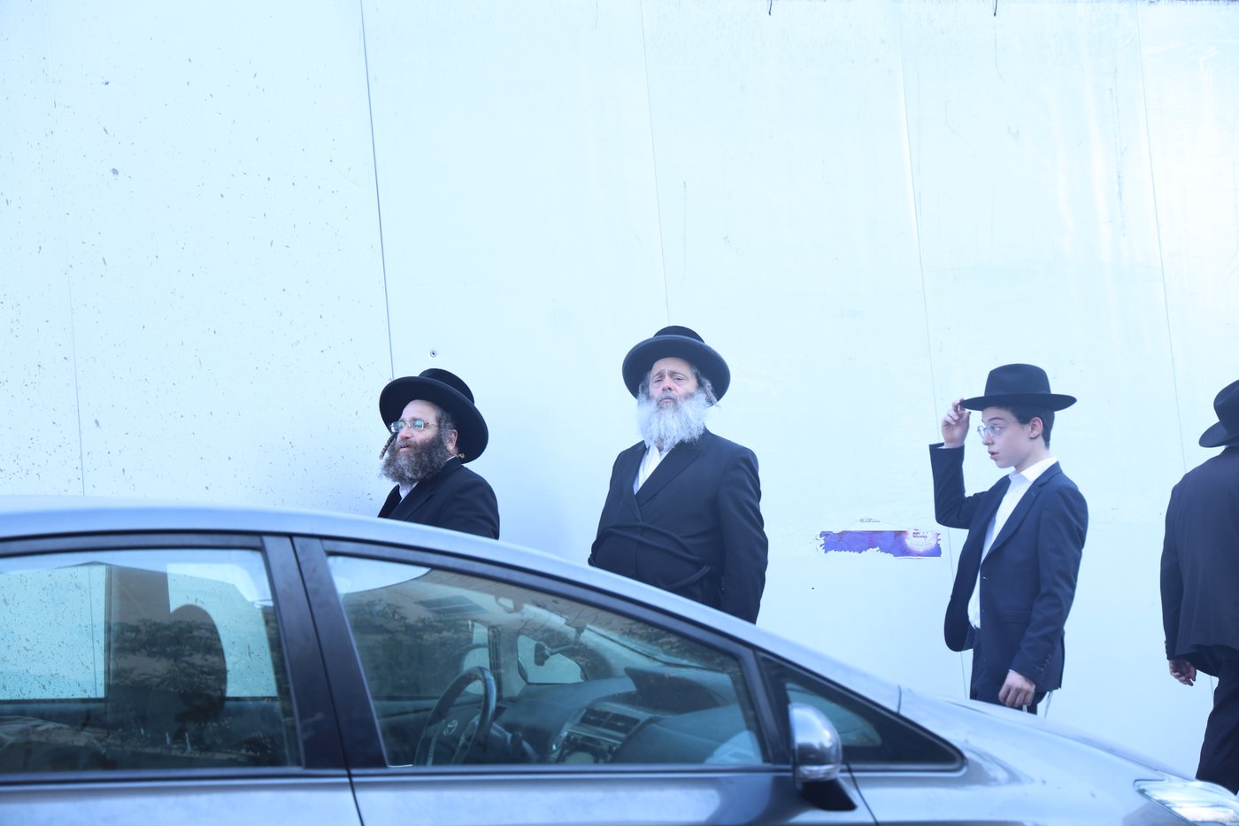 הלוויית האדמו"ר מביאלה אוסטרובא זצ"ל