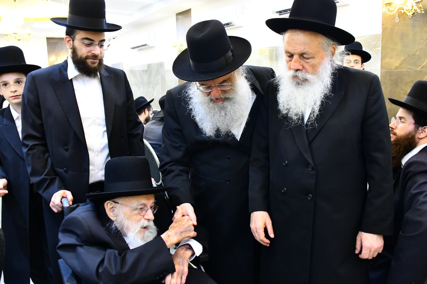 שמחת בר המצווה לנין הגר"מ גריינמן