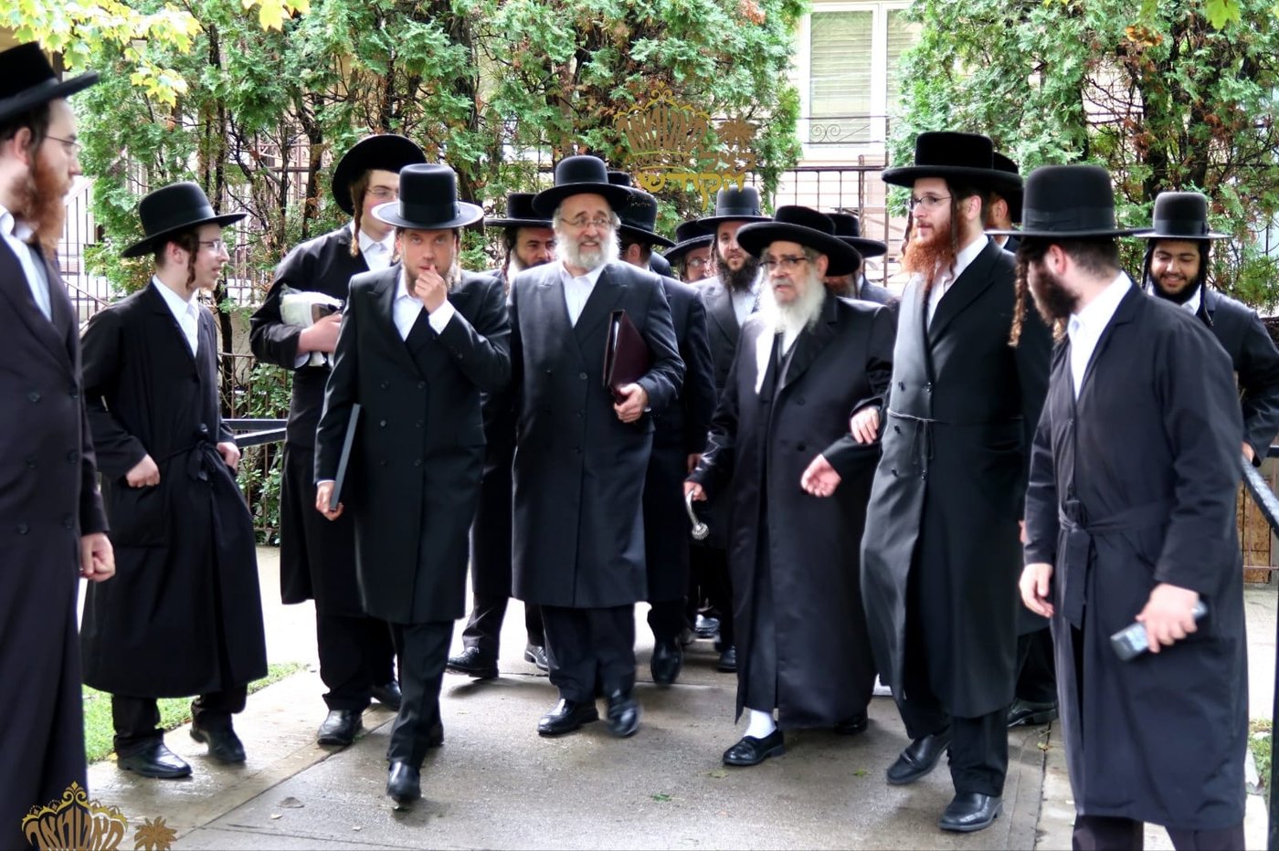 האדמו"ר מסאטמר בדרכו לבית הלבן