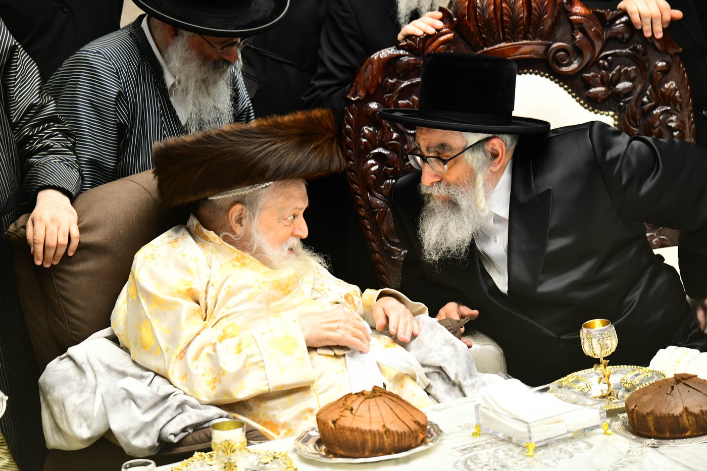 האדמו"ר מויז'ניץ מאנסי בתולדות אברהם יצחק