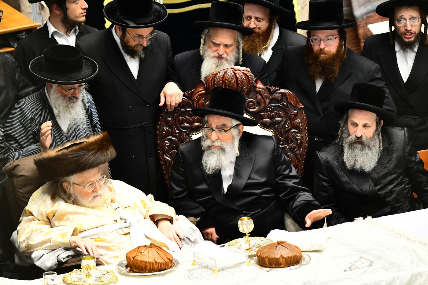 האדמו"ר מויז'ניץ מאנסי בתולדות אברהם יצחק