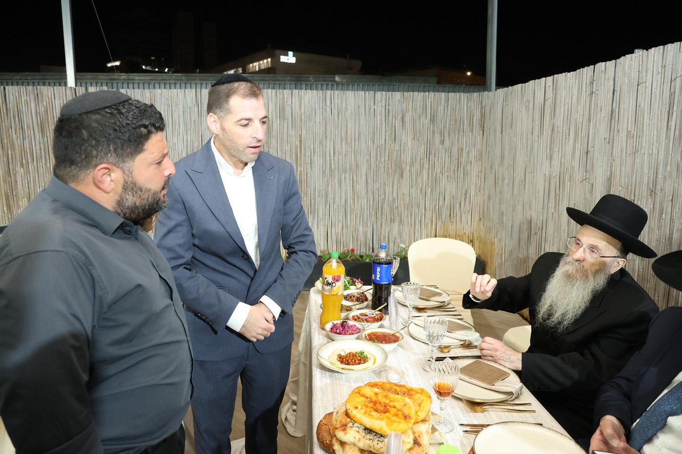 שבע ברכות לרגל נישואי בתו של ח״כ ארז מלול