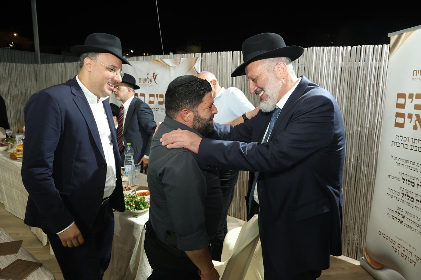 שבע ברכות לרגל נישואי בתו של ח״כ ארז מלול