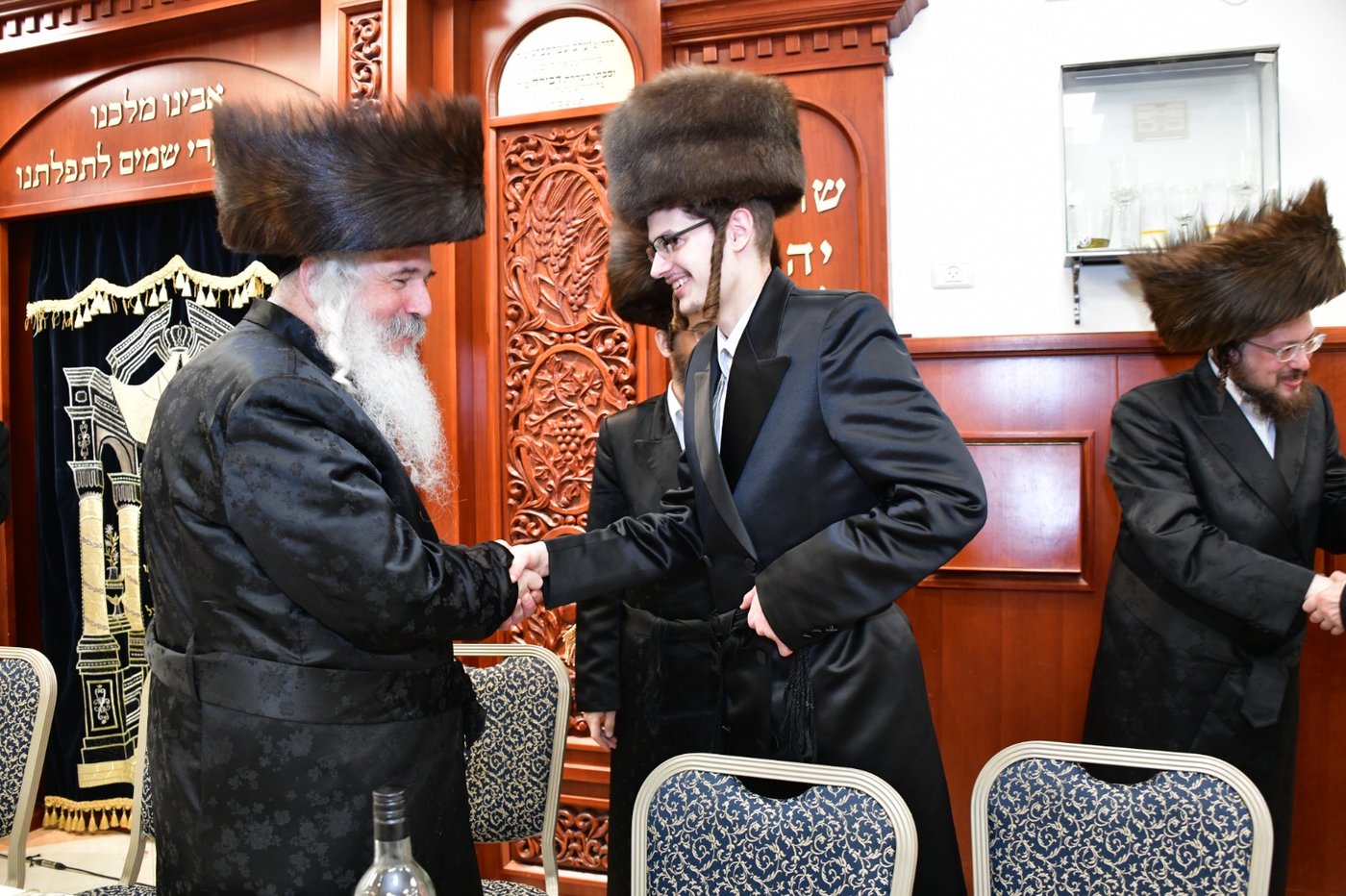 שמחת בית קרעטשניף קרית גת - אלדשטאט - קאסוב ויז'ניץ - סקולען ב"ב