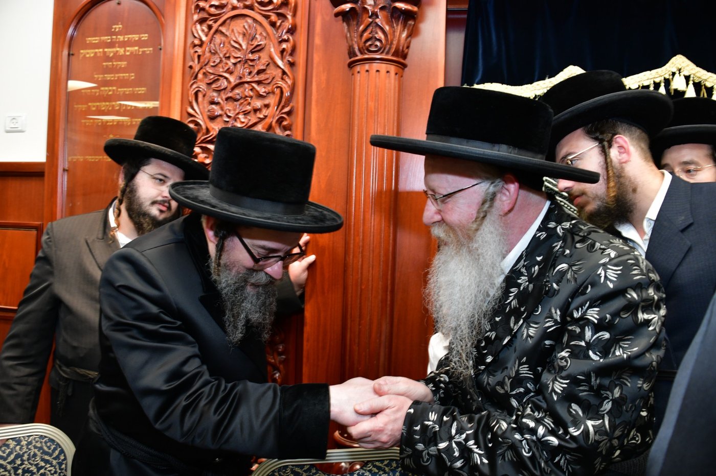 שמחת בית קרעטשניף קרית גת - אלדשטאט - קאסוב ויז'ניץ - סקולען ב"ב
