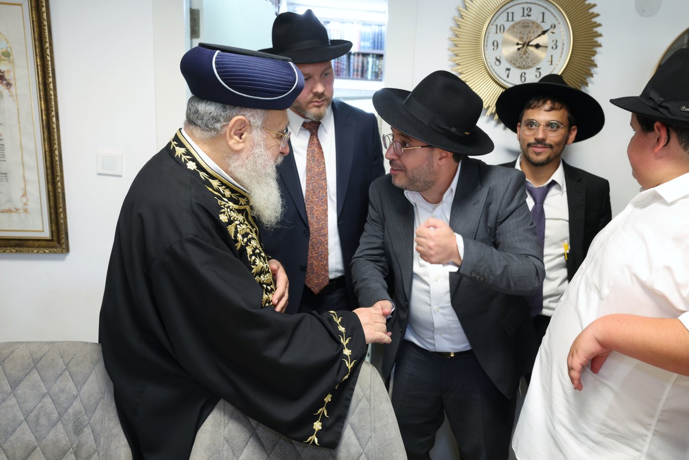 ילדי רעננה אצל הגר"י יוסף