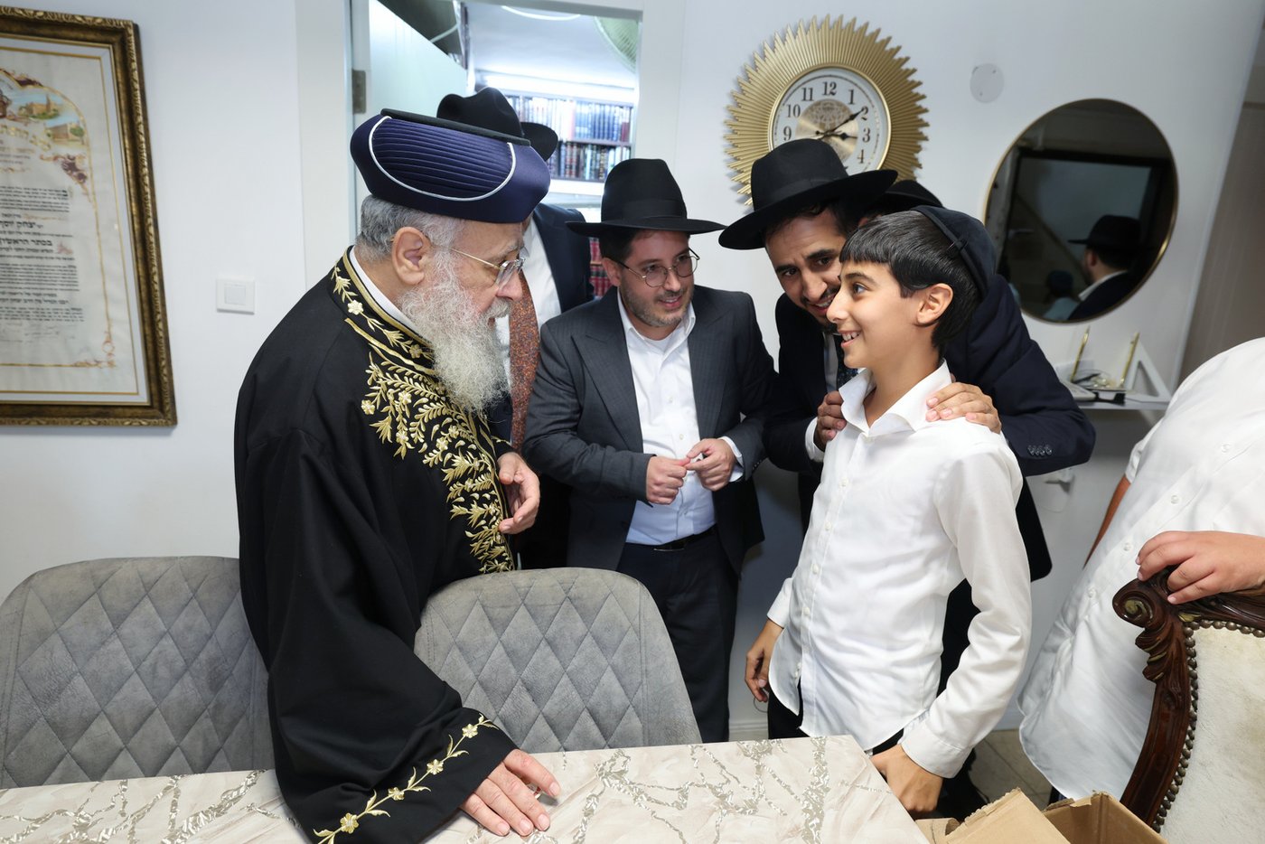 ילדי רעננה אצל הגר"י יוסף