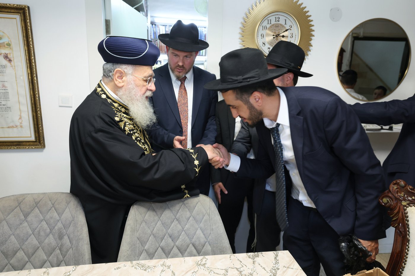 ילדי רעננה אצל הגר"י יוסף
