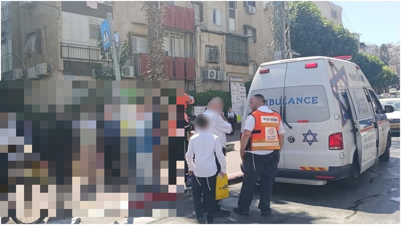 בני ברק: שתי אחיות נפגעו מרכב ופונו לבית החולים