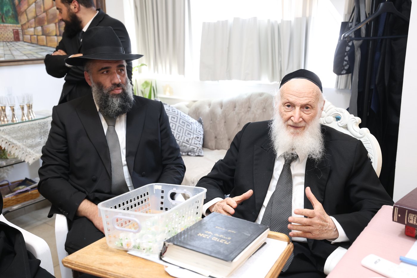 ילדי בית דוד אצל הגר"ש בצלאל