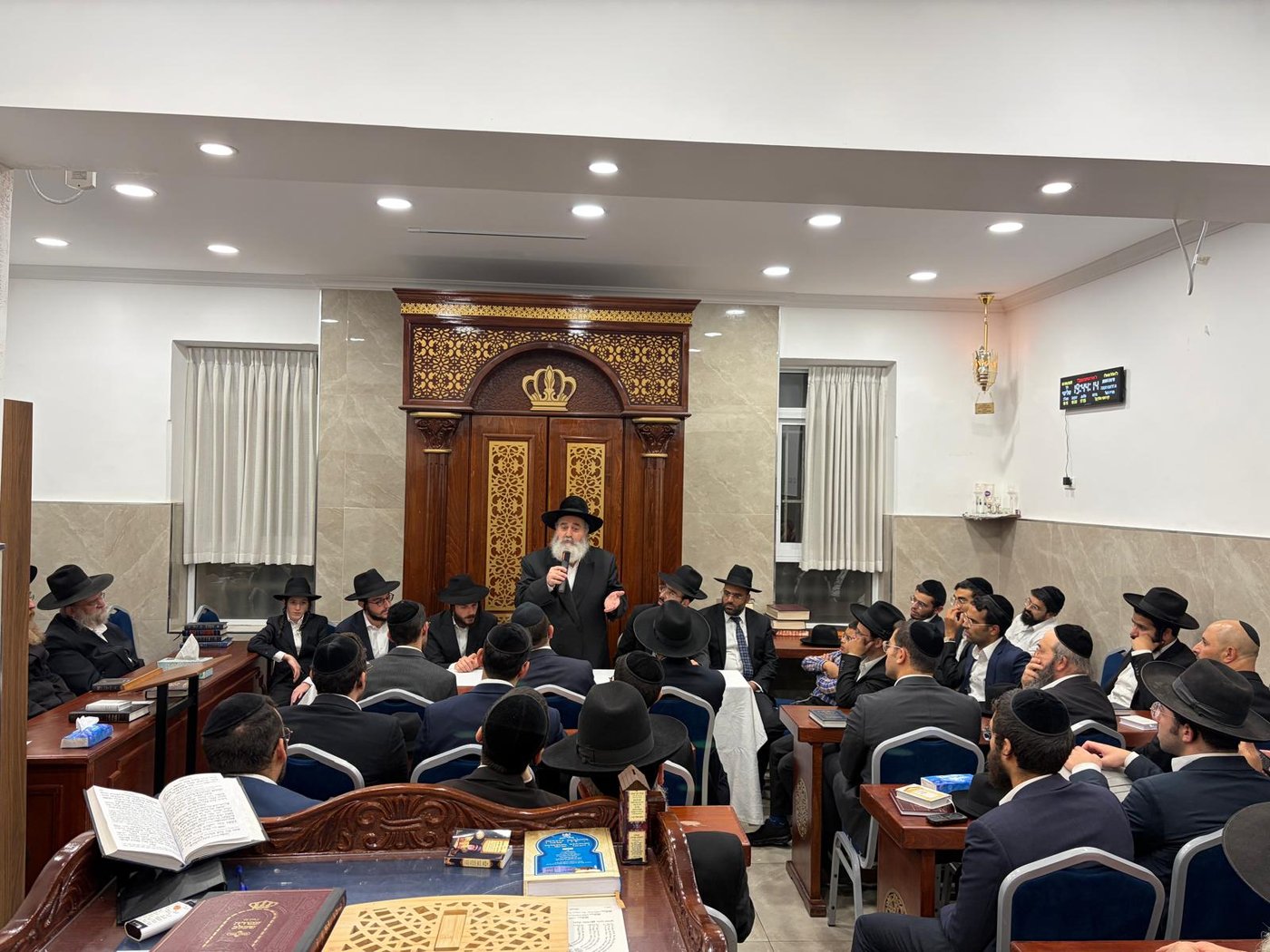 האדמו"ר רבי יקותיאל אבוחצירא בביקור ברוממה