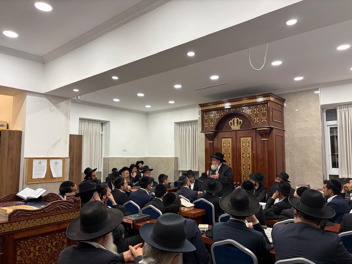 האדמו"ר רבי יקותיאל אבוחצירא בביקור ברוממה