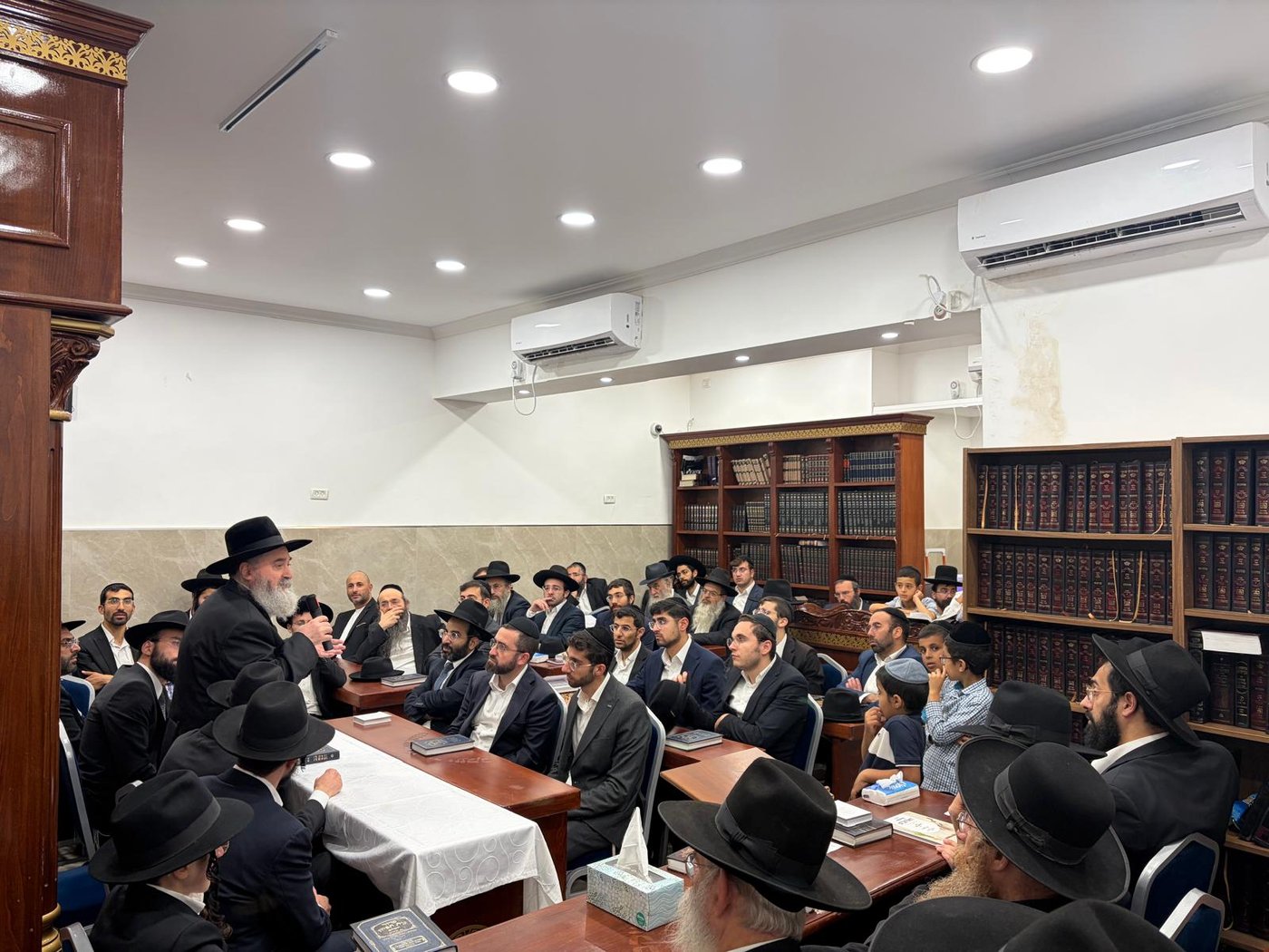 האדמו"ר רבי יקותיאל אבוחצירא בביקור ברוממה