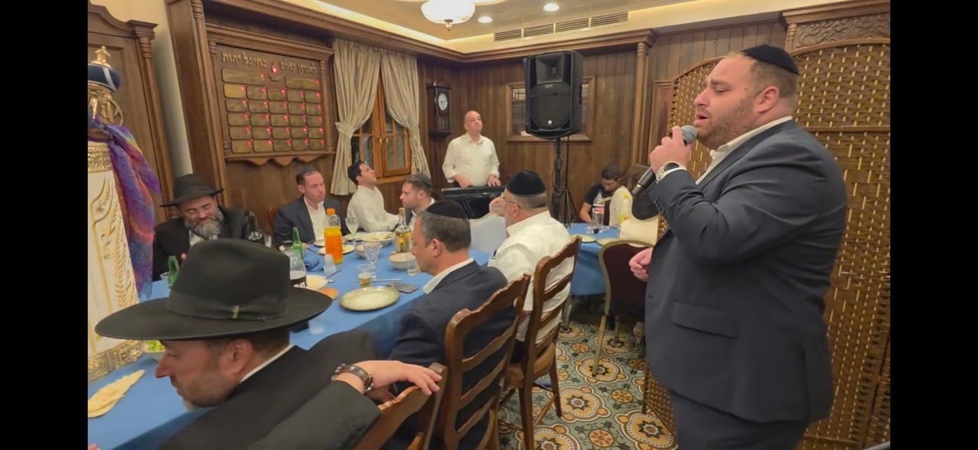 ספר תורה מיוחד הוכנס למעון הראשל"צ זצוק"ל