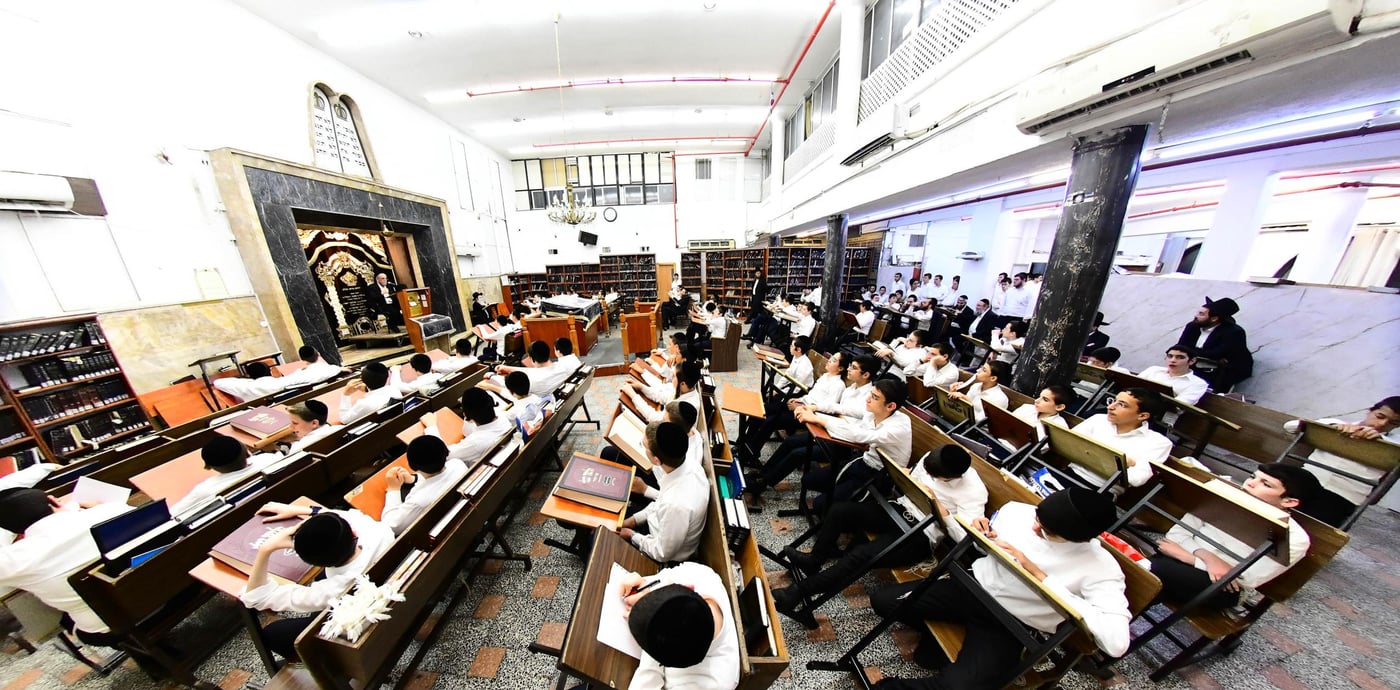הגרי"ב שרייבר בשיחה בתפארת ציון