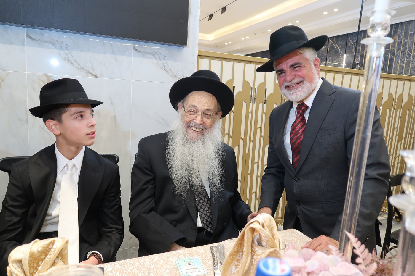 שמחת בר המצווה לנכד הגר"מ מאיה