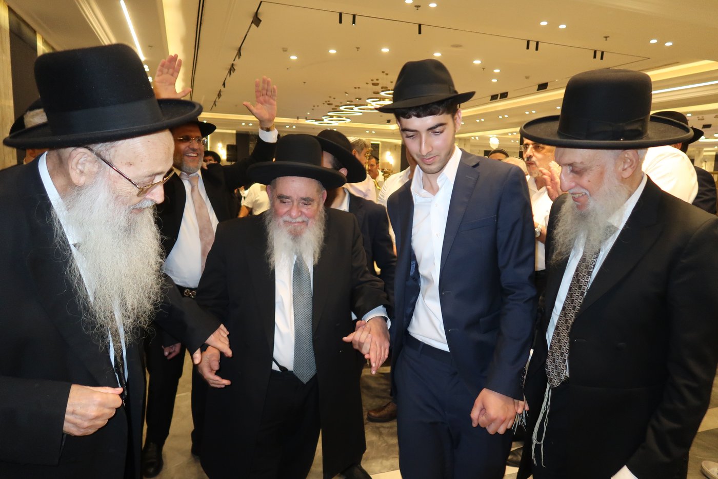 שמחת בר המצווה לנכד הגר"מ מאיה