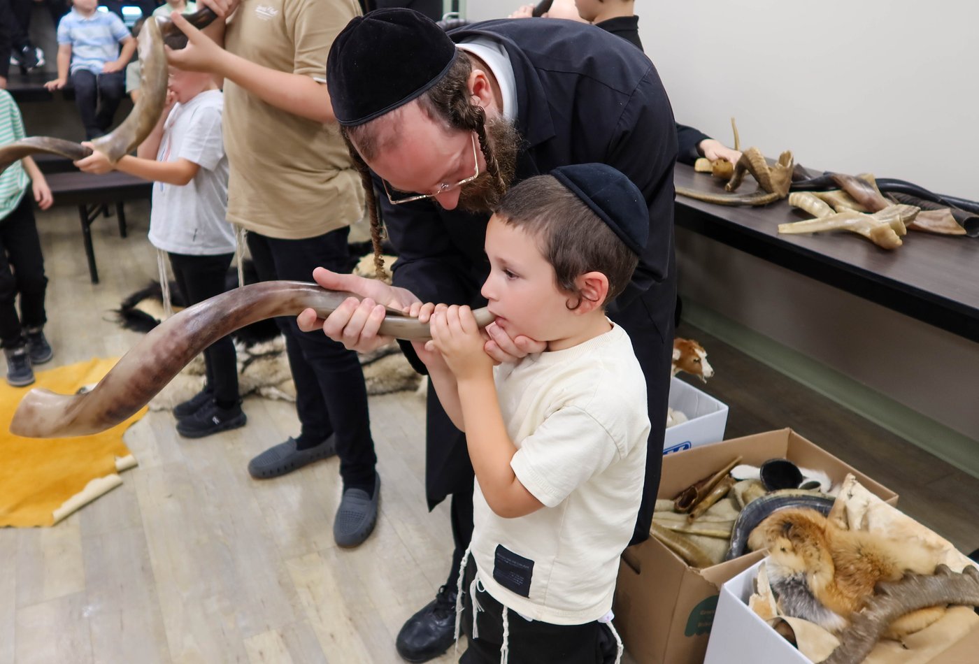 ילדי לייקווד מתכוננים לר"ה