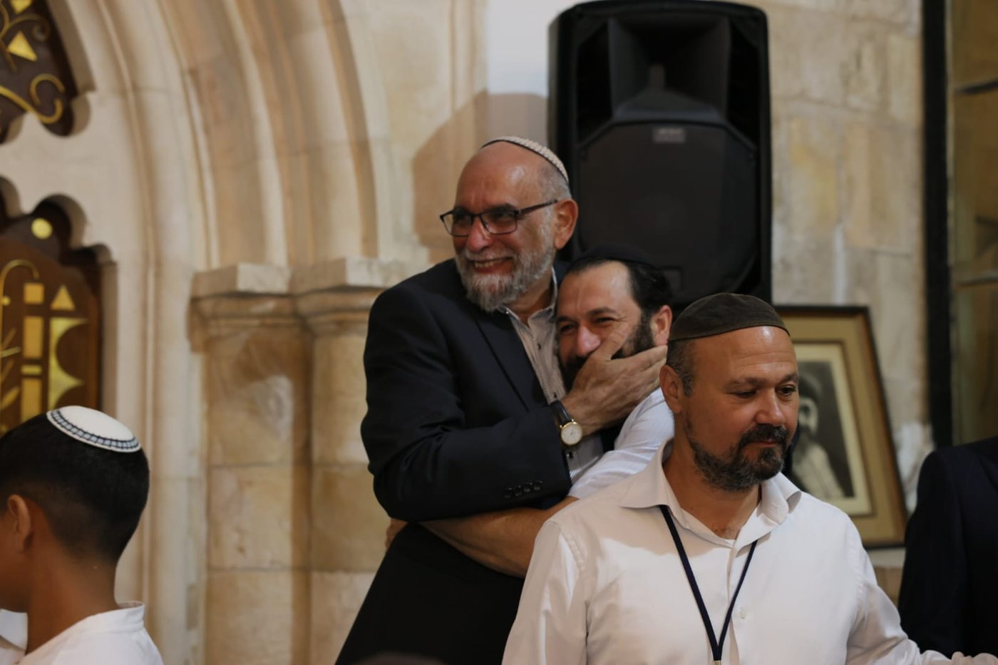 המעמד בבית הכנסת ברובע היהודי