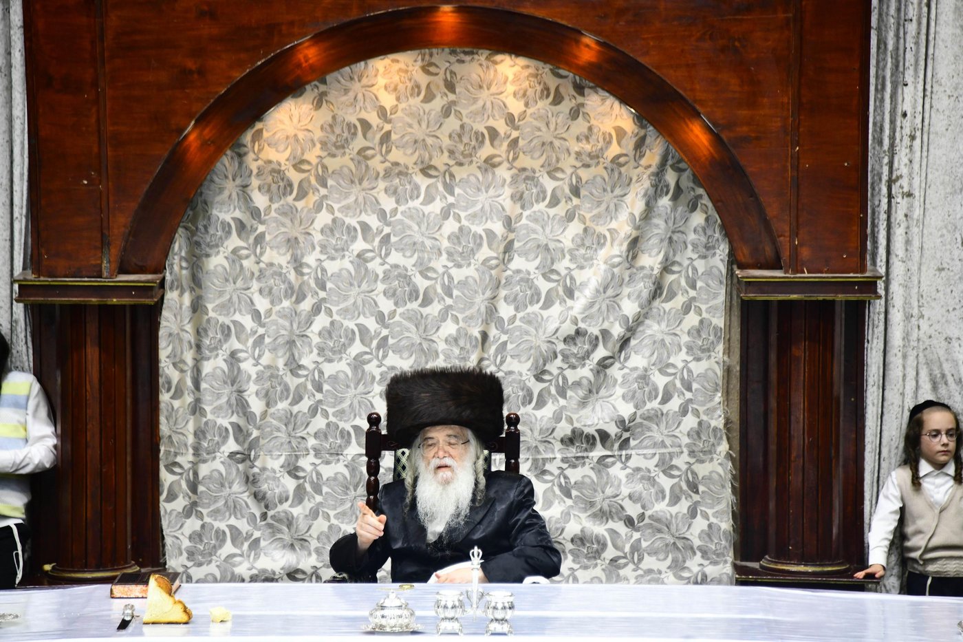 מוצאי ראש השנה בחצר דאראג • צילום: שוקי לרר