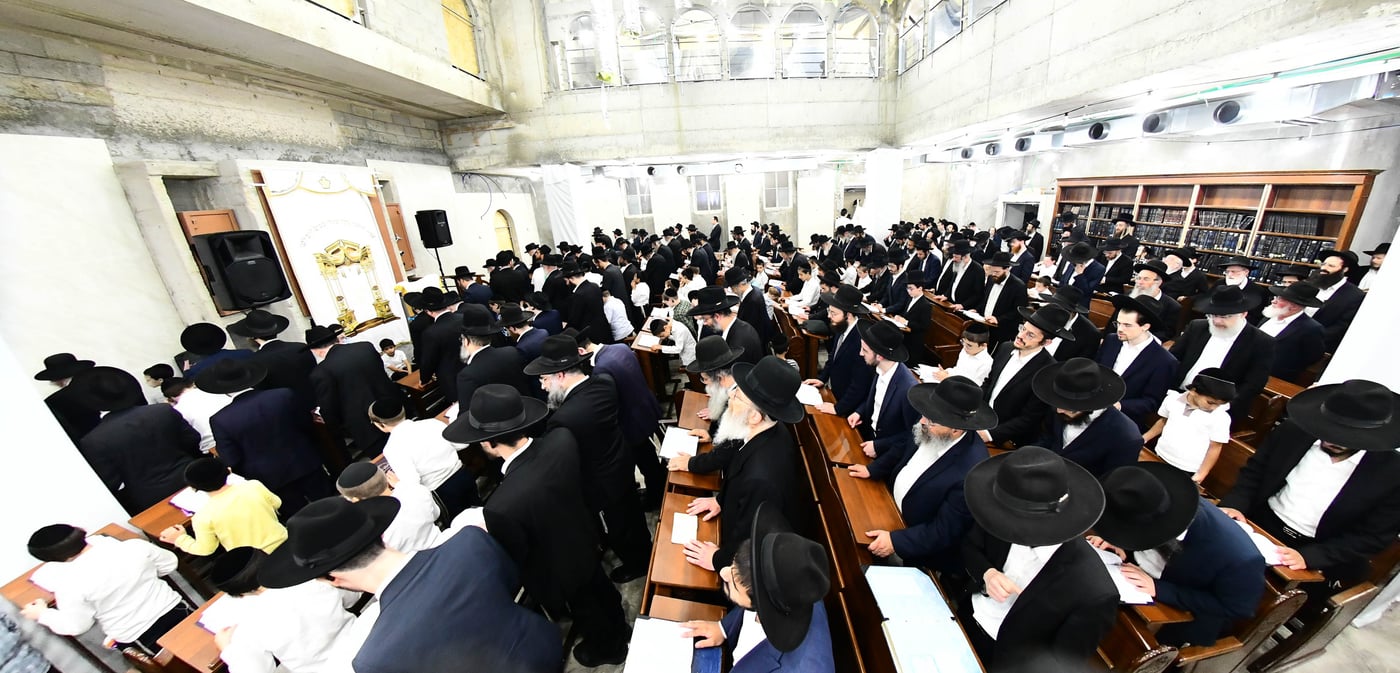 חנוכת בית המדרש 'הליגמן' | צילום: שוקי לרר