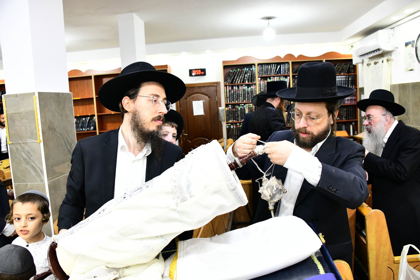 חנוכת בית המדרש 'הליגמן' | צילום: שוקי לרר