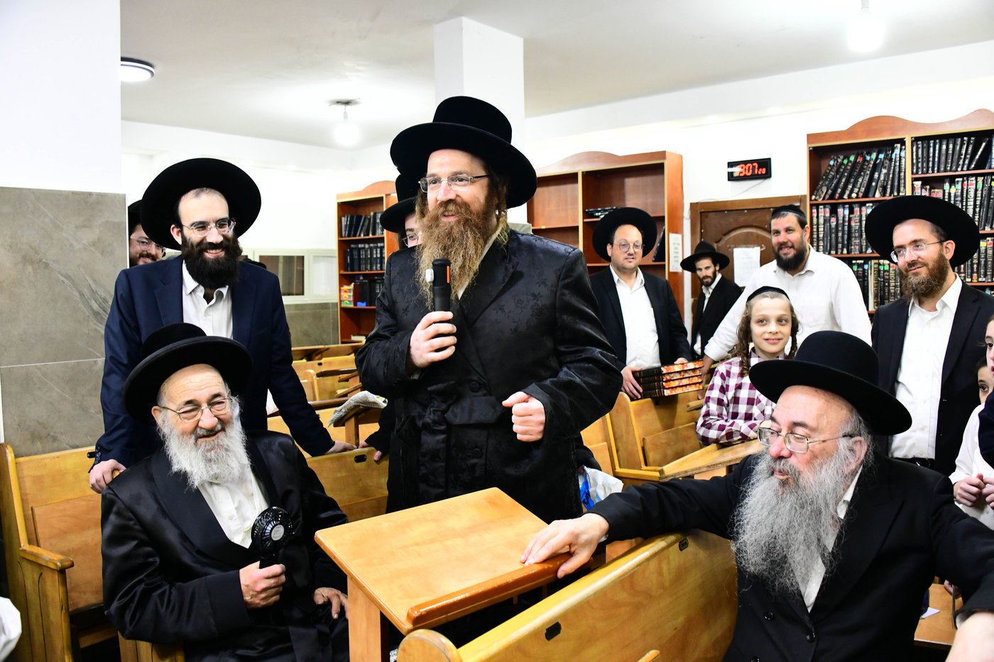 חנוכת בית המדרש 'הליגמן' | צילום: שוקי לרר