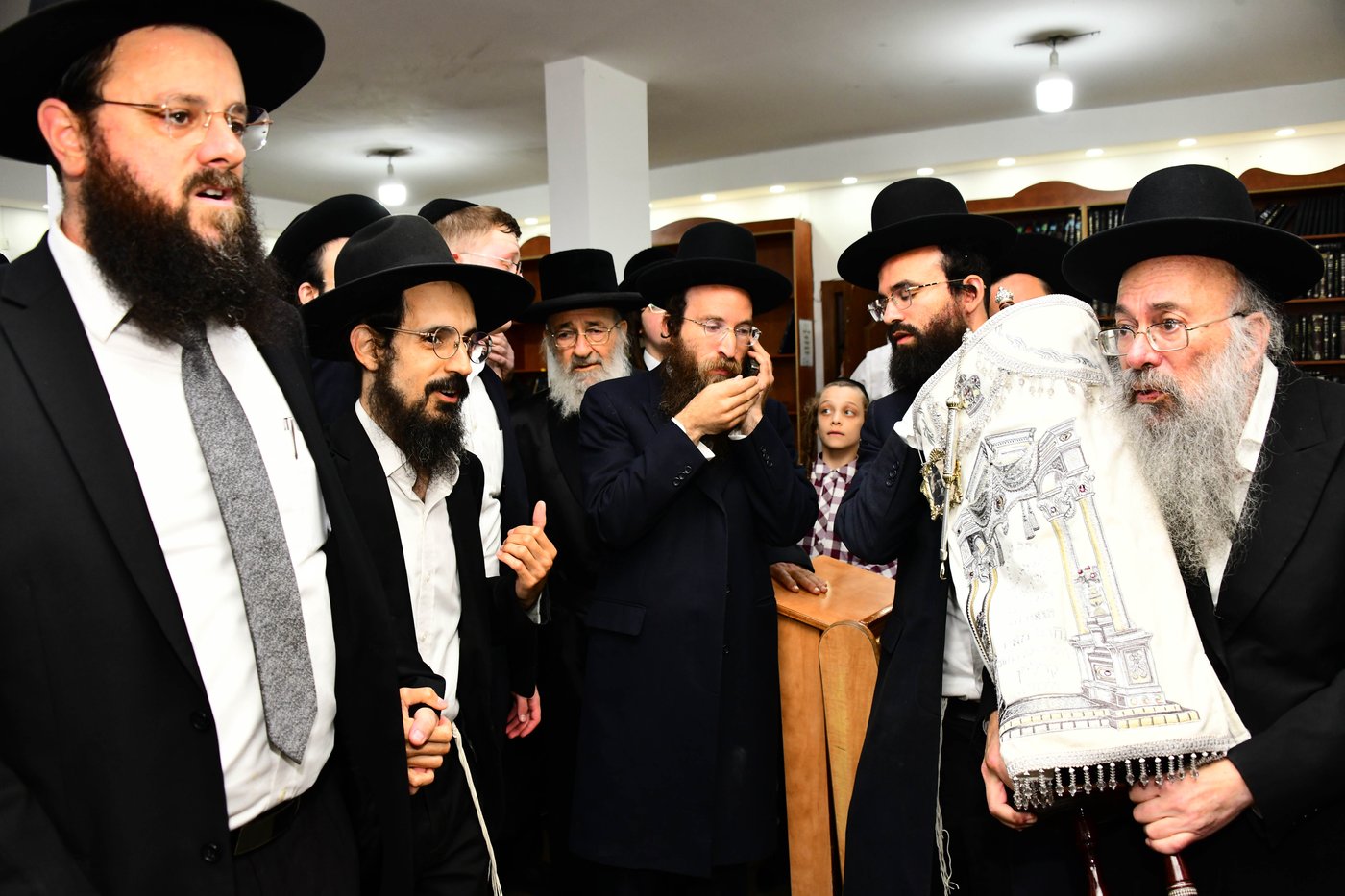 חנוכת בית המדרש 'הליגמן' | צילום: שוקי לרר