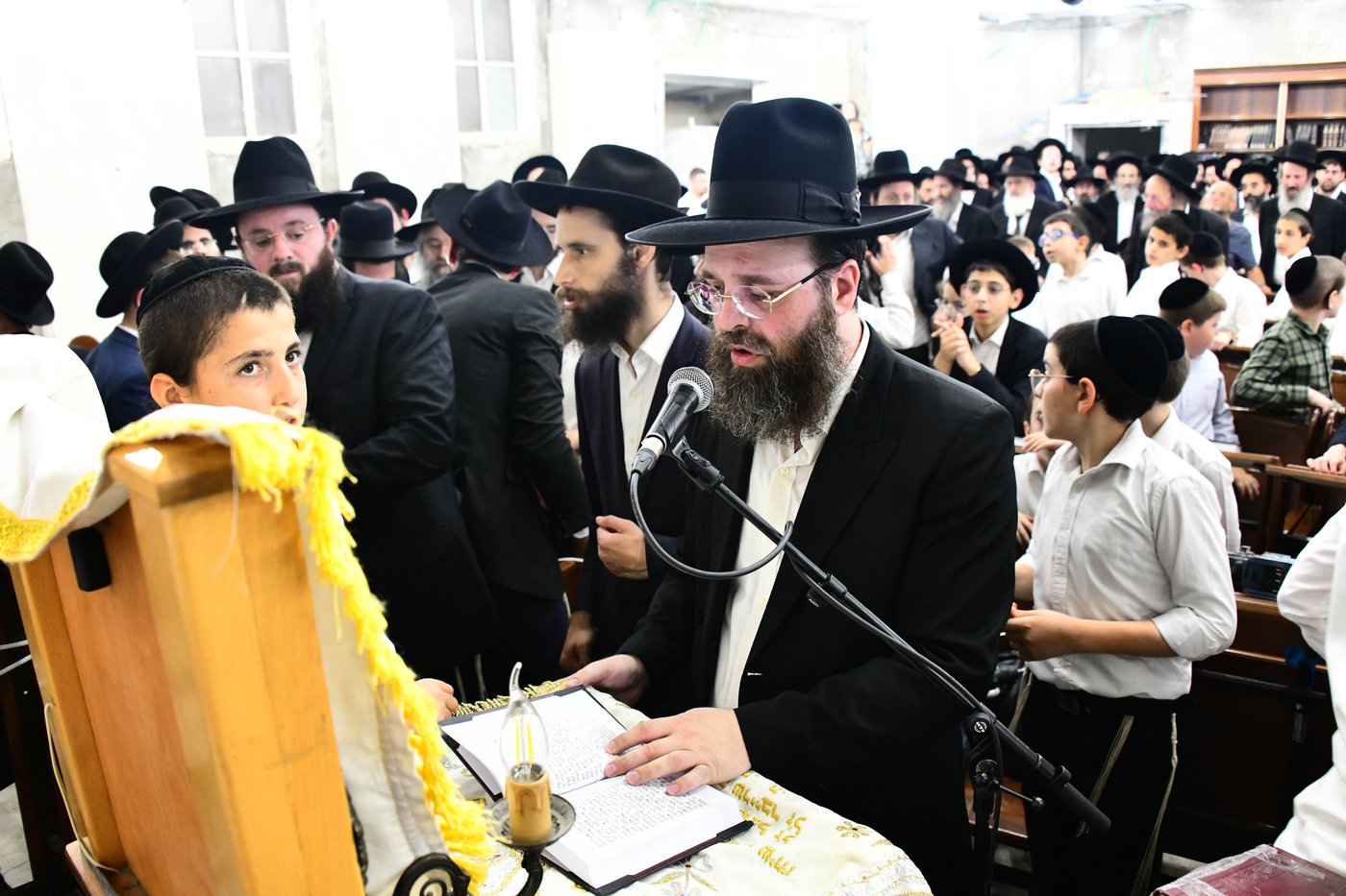 חנוכת בית המדרש 'הליגמן' | צילום: שוקי לרר
